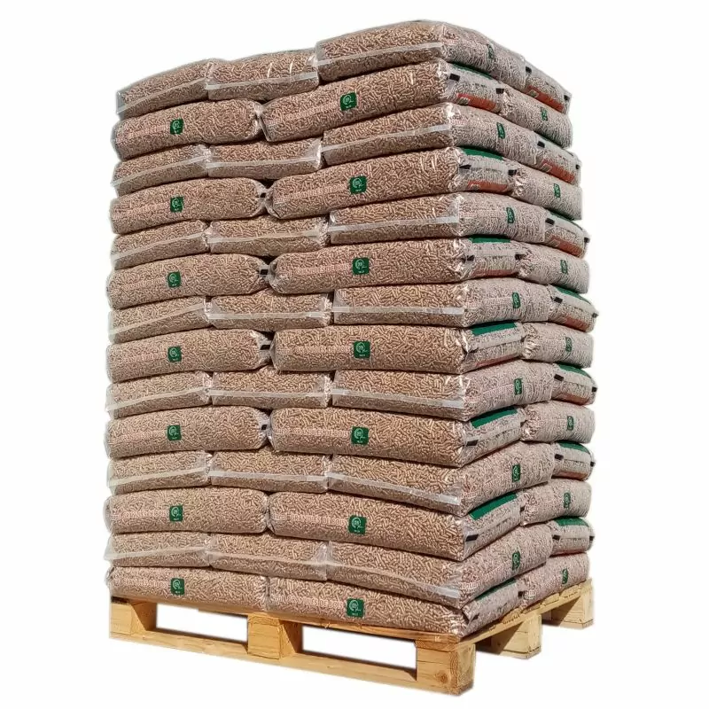 Granulés de bois - Qualité Premium – Palette de 130 sacs de 15 Kg