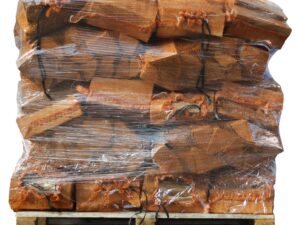 Lot de 40 Sacs de Bûches de Bouleau Séchées au Four - 22L - 25cm