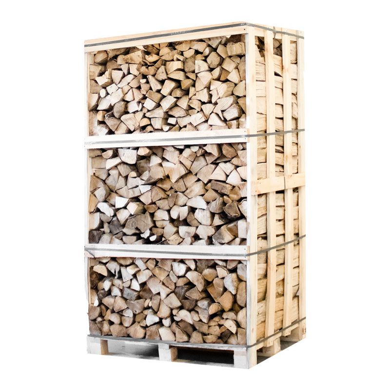 Palette de Bois de Chauffage en Charme Séché au Four – Bûches 33cm