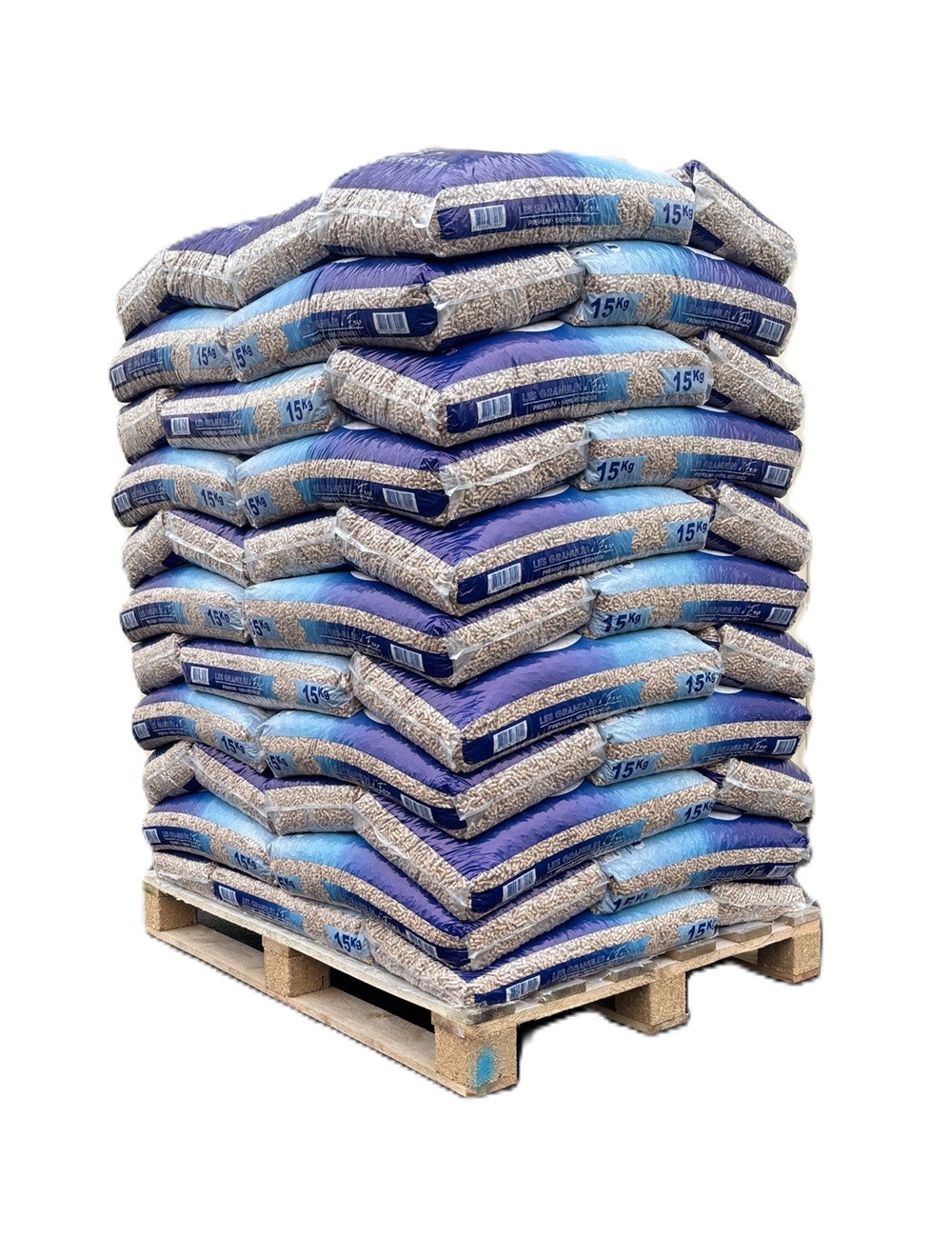 Pellets ENZO – Palette Complète de 66 Sacs de 15 kg (990 kg)