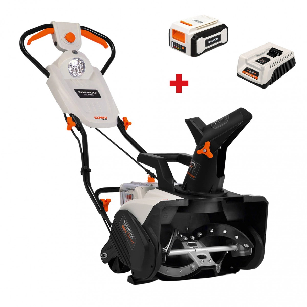 Souffleuse à neige Daewoo Dast 5040Li 46 cm .