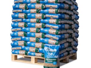 GranulésS Bois EO2 - Très haute performance - Palette de 66 sacs de 15kg certifié (Din Plus)